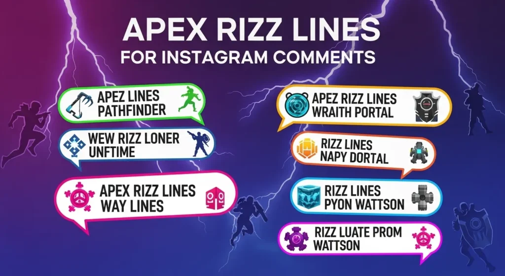 Apex Rizz Lines for Instagram Comments