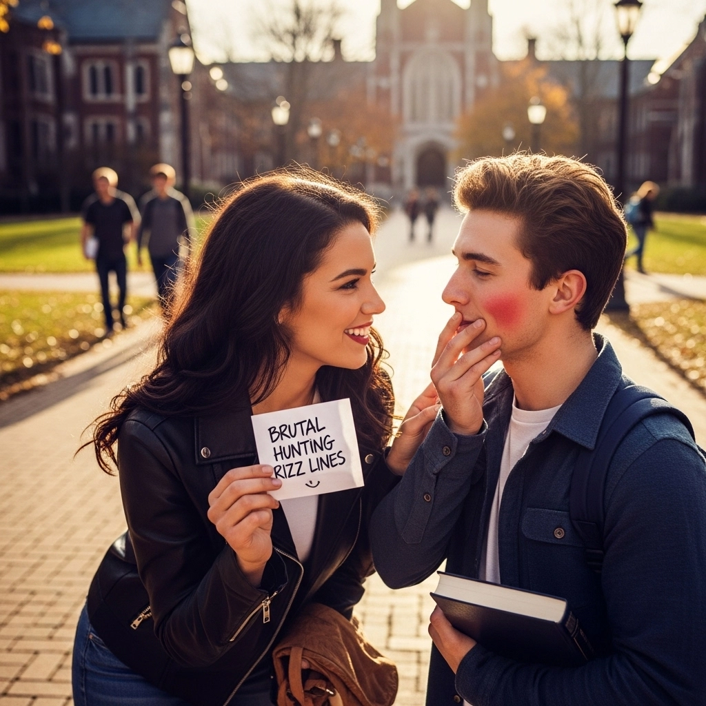 Brutal Hunting Rizz Lines for Bold Confidence