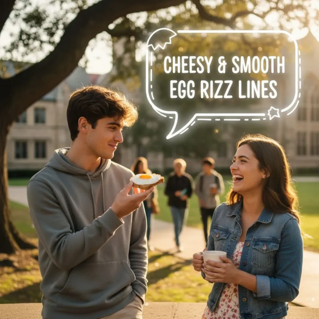 Cheesy & Smooth Egg Rizz Lines