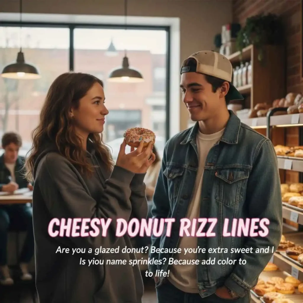 Cheesy Donut Rizz Lines