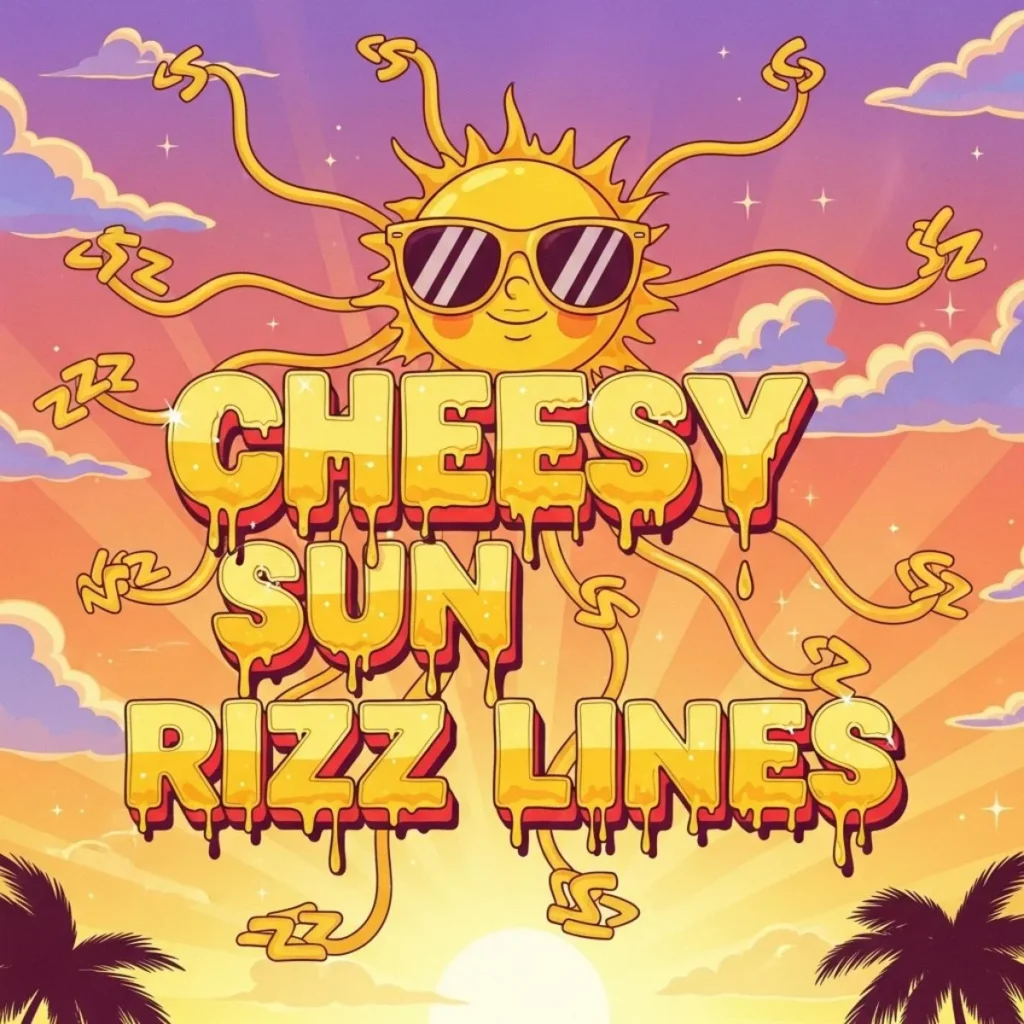 Cheesy Sun Rizz Lines
