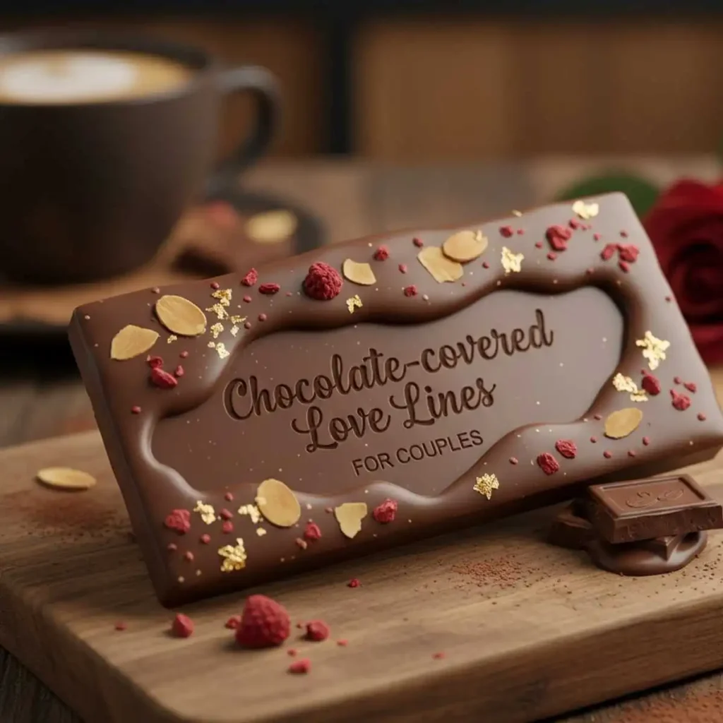 Chocolate-Covered Love Lines for Couples