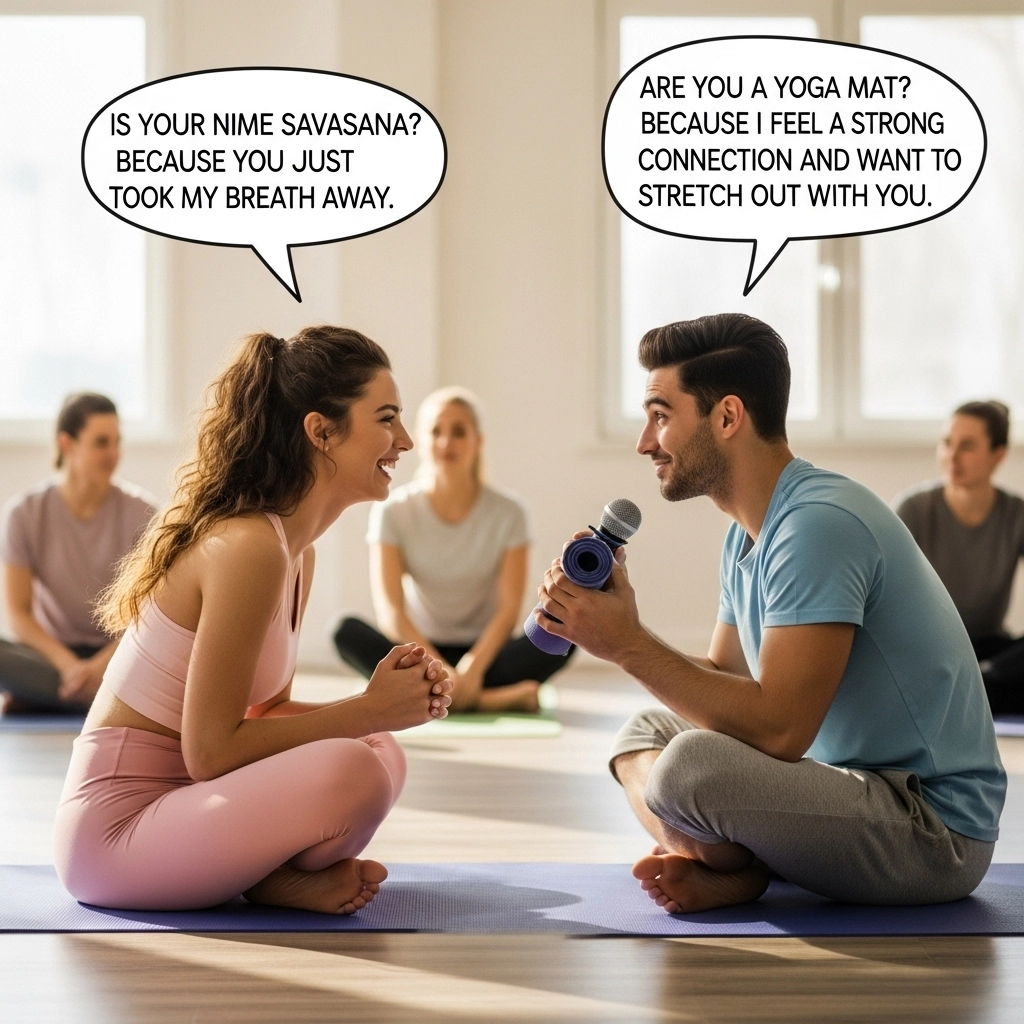 Cute & Soft Yoga Rizz Lines