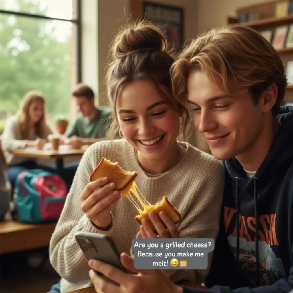 Cute Cheese Rizz for Texting Your Crush