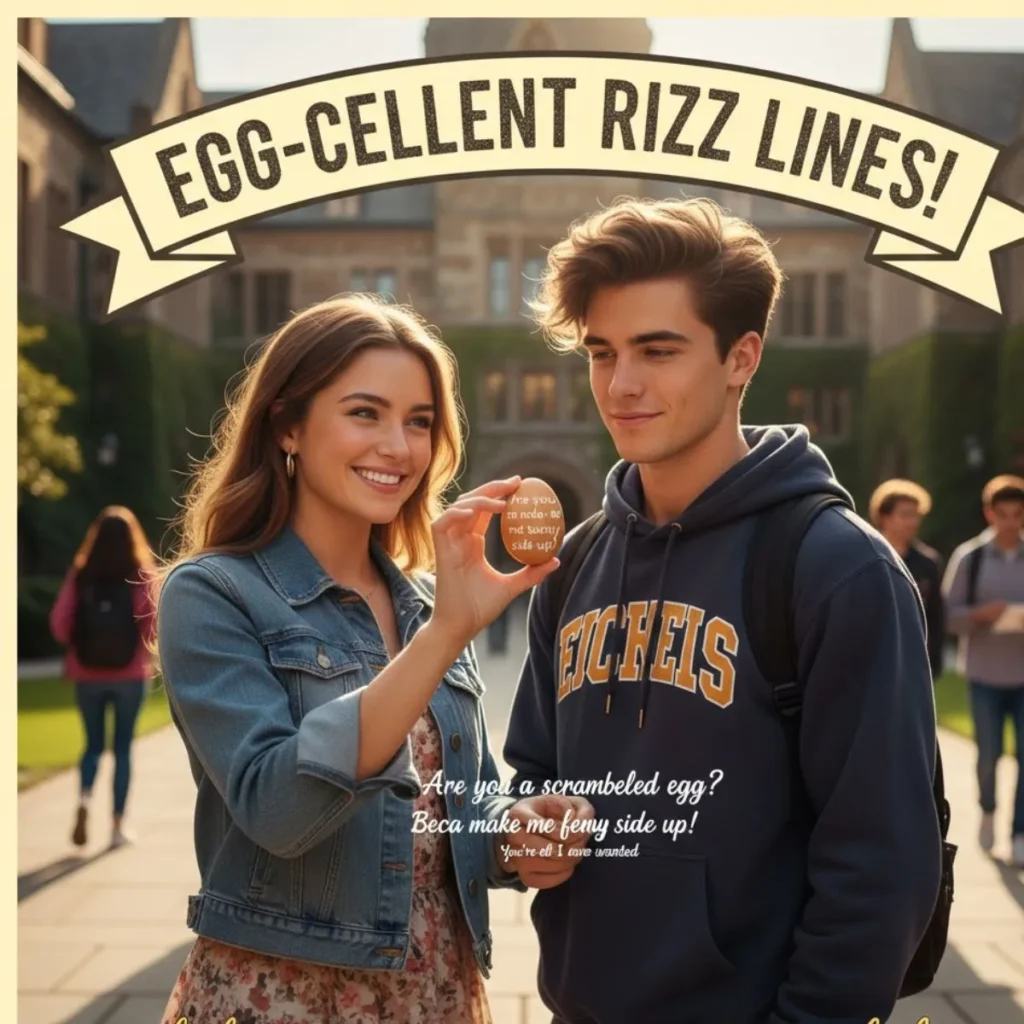 Cute Egg Rizz Lines