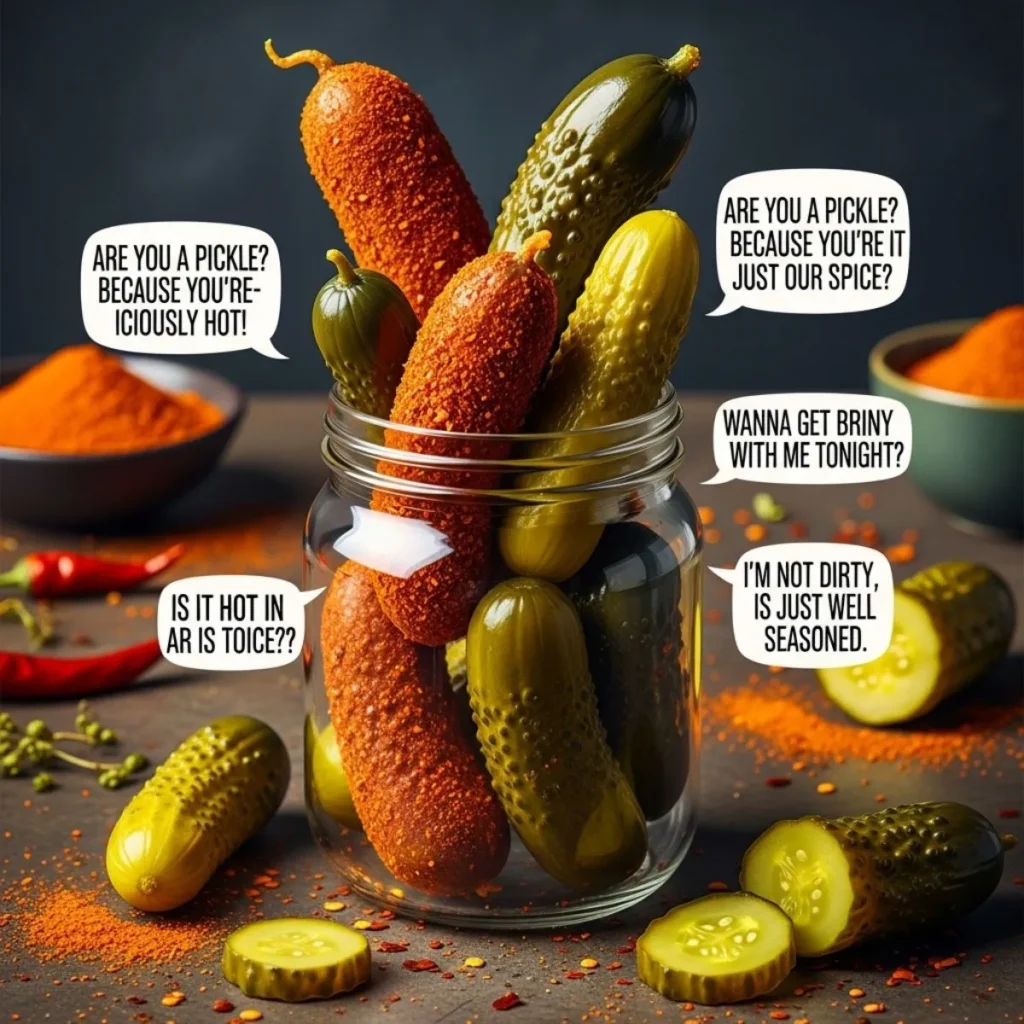 Dirty & Spicy Pickle Rizz Lines