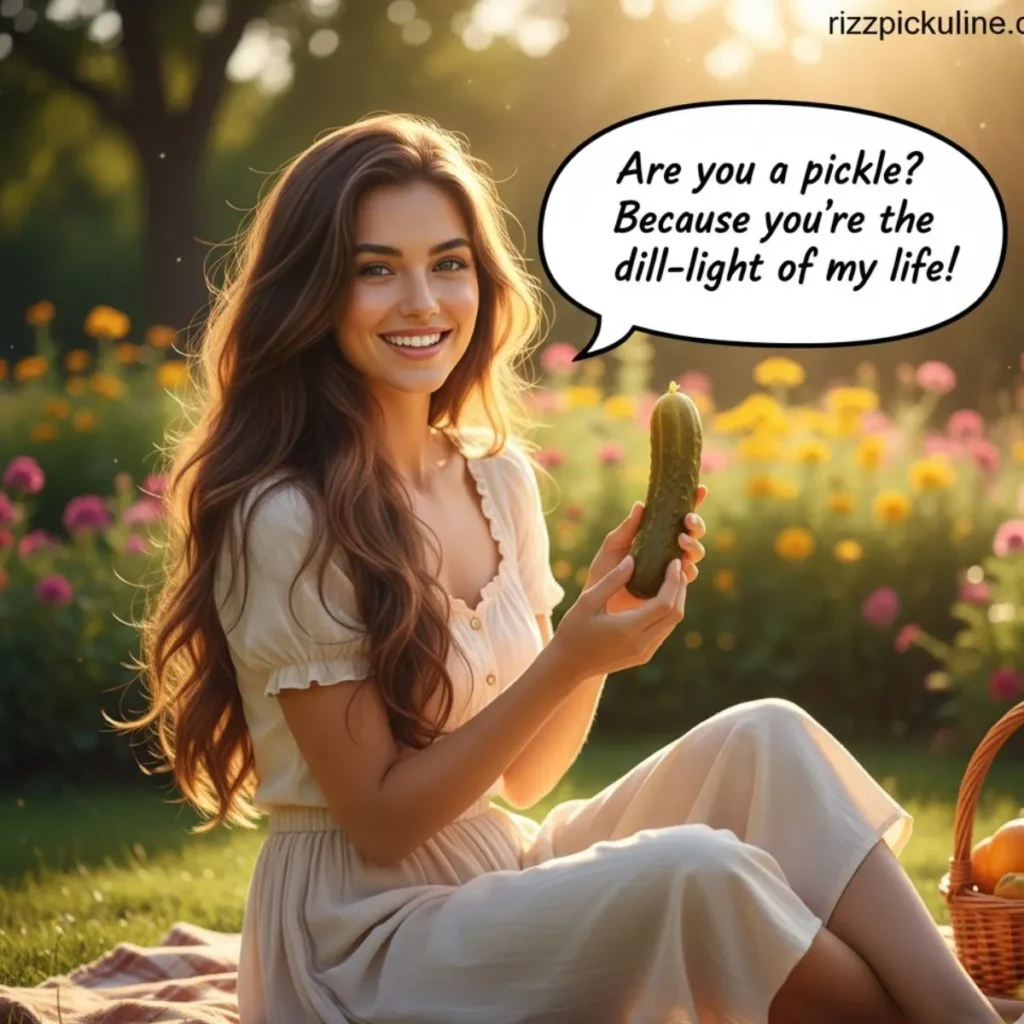 Flirty & Smooth Pickle Rizz Lines