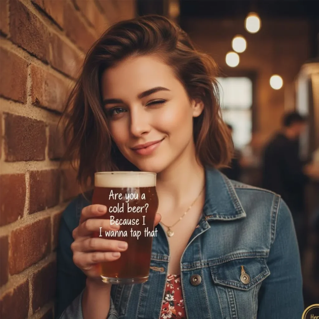 Flirty Beer Rizz Lines for DMs