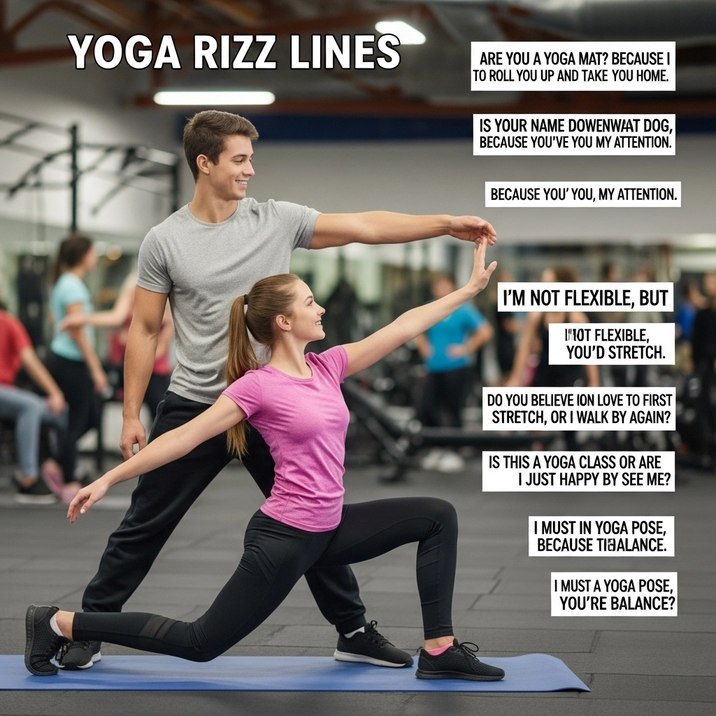 Flirty Yoga Rizz Lines for Captions