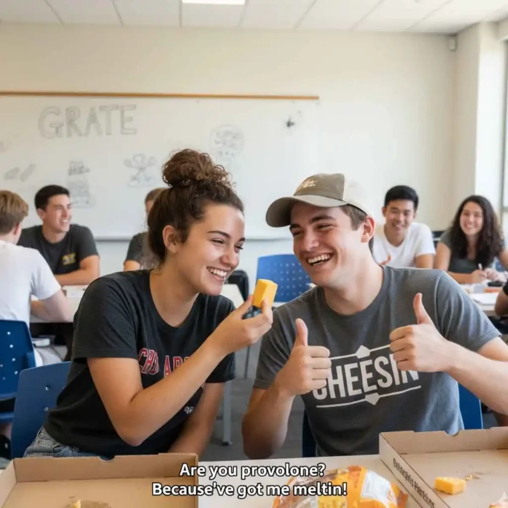 Funny Cheese Rizz Lines for Friends