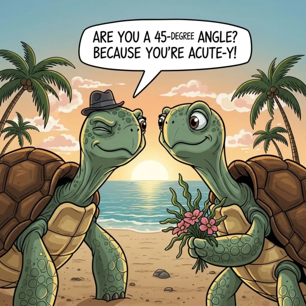 Funny Turtle Rizz Lines