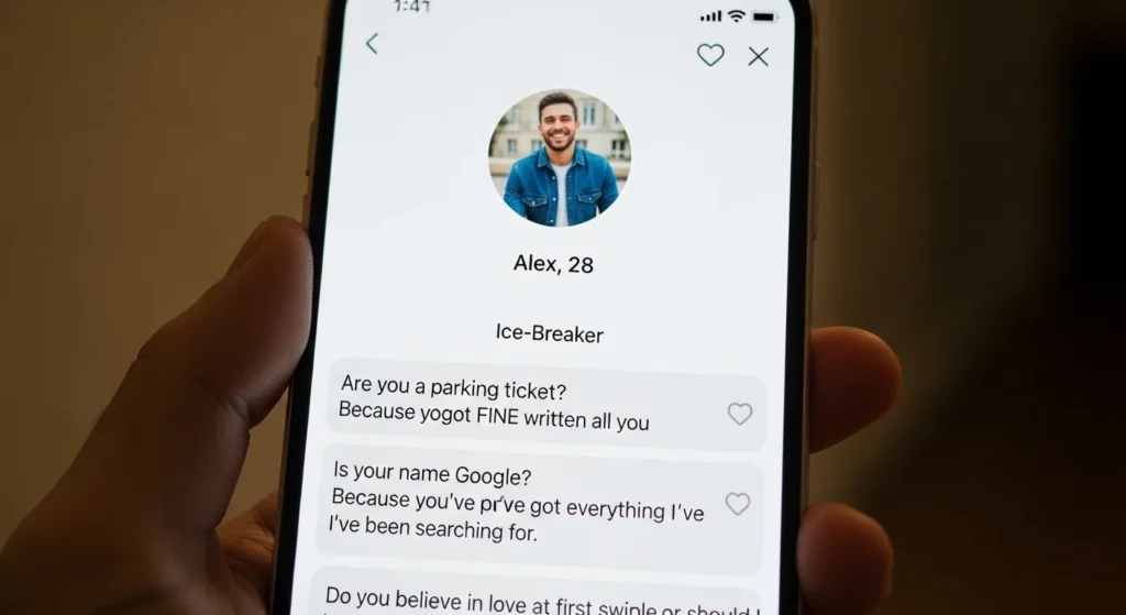 Goated Ice Breaker Lines for Dating Apps