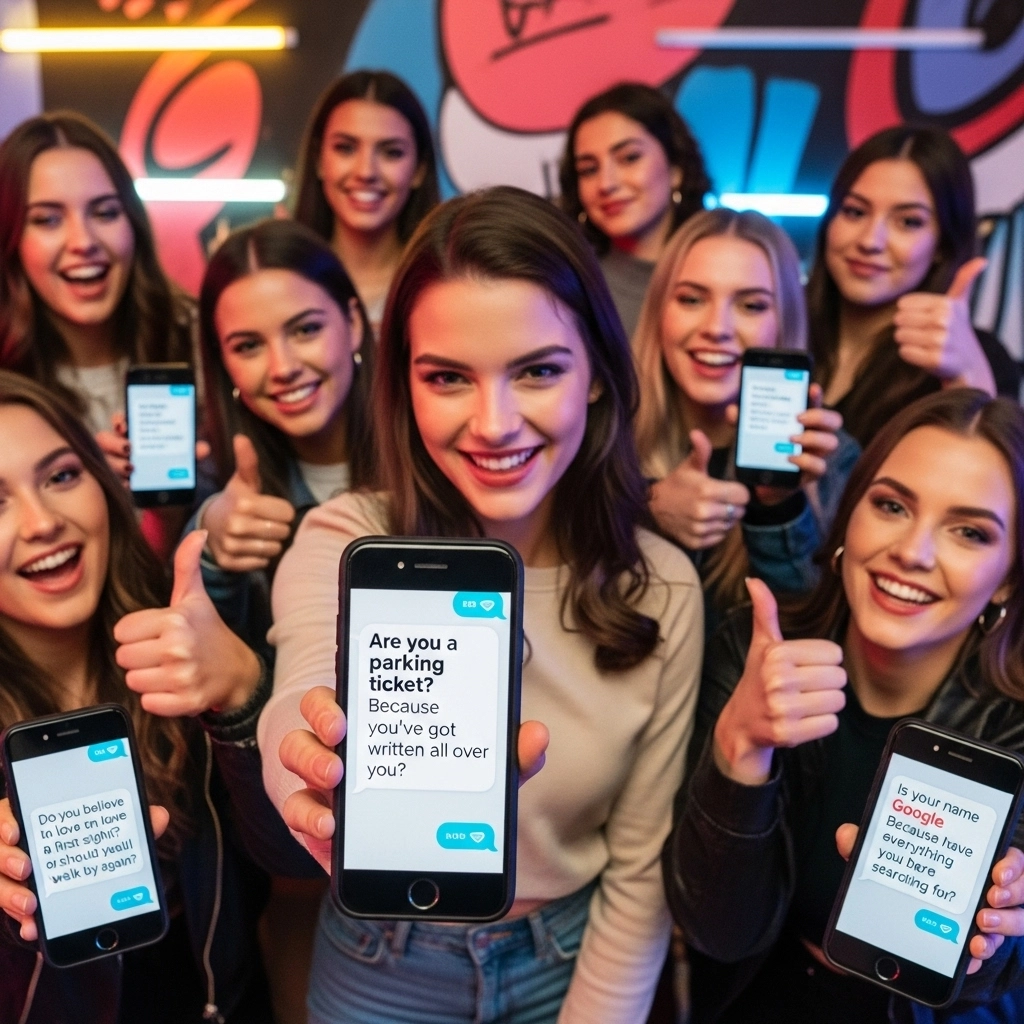 Goated Rizz Lines for Girls