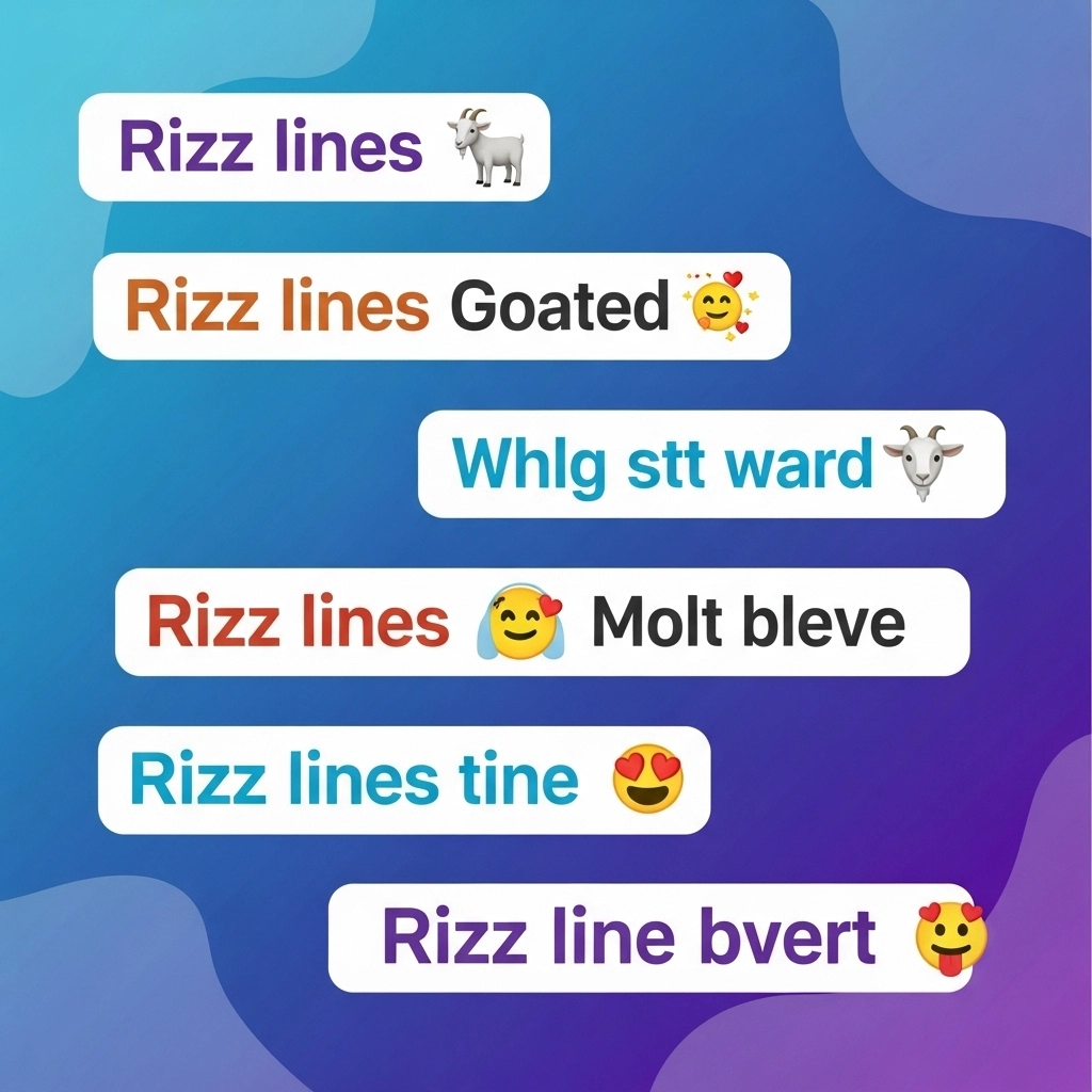 Goated Rizz Lines for Guys