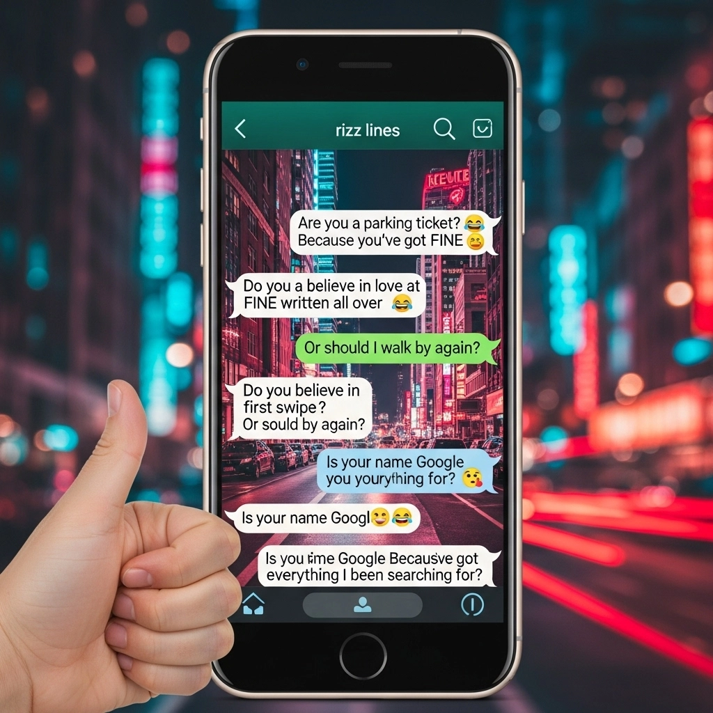 Goated Rizz Lines for Texting