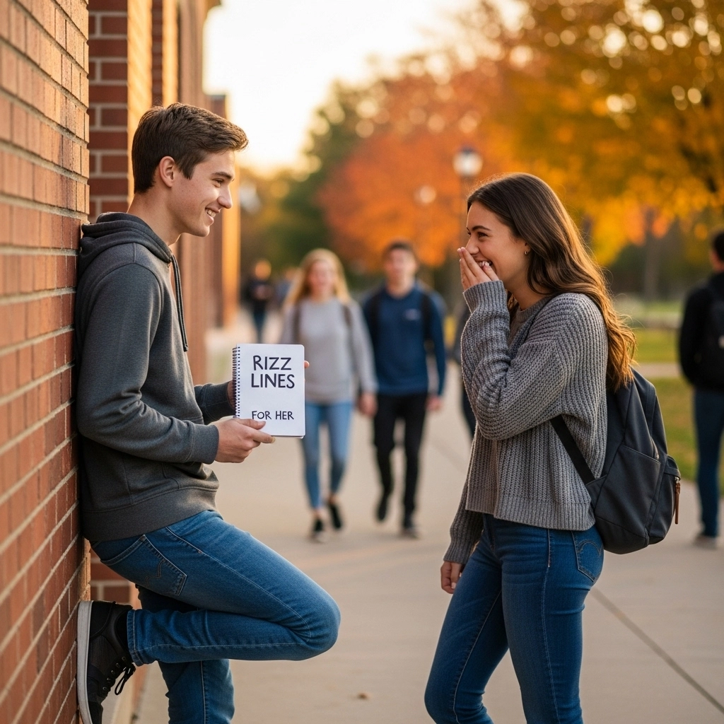 Hunting Rizz Lines for Her