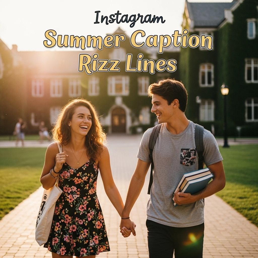 Instagram Summer Caption Rizz Lines