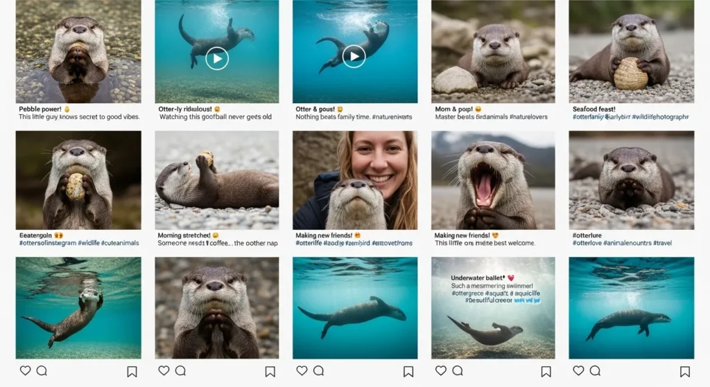 Otter Instagram Captions