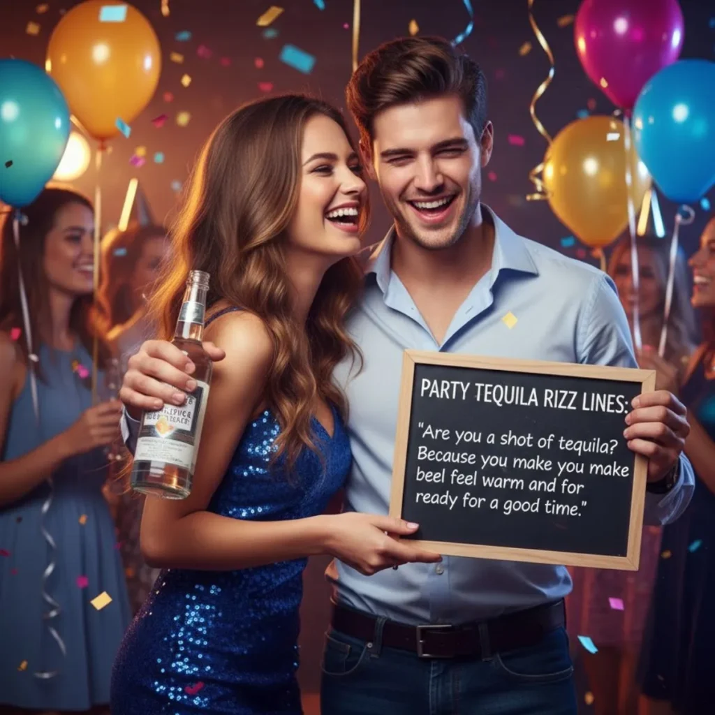 Party Tequila Rizz Lines