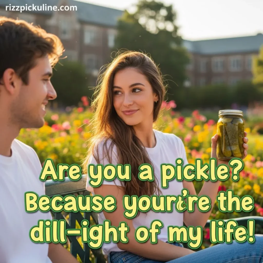 Pickle Rizz Lines for Captions