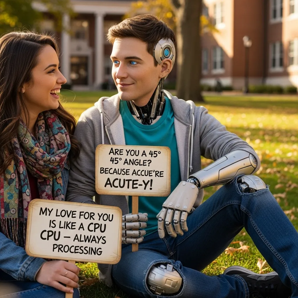 Robot & Android Romance Rizz Lines