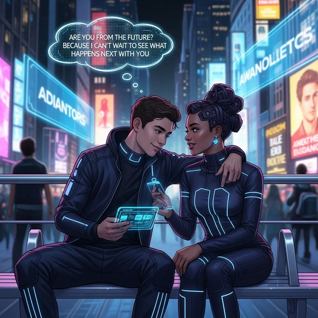 Sci-Fi & Futuristic Love Rizz Lines