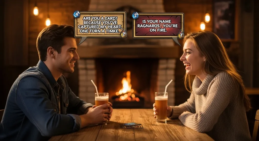 Short and Smooth Hearthstone Rizz Lines