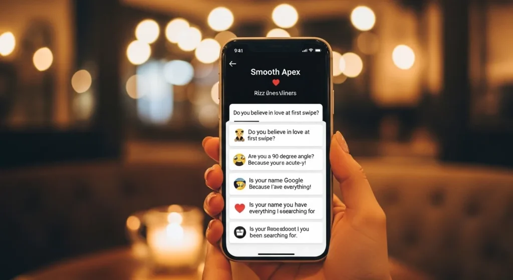 Smooth Apex Rizz One Liners for Dating Apps