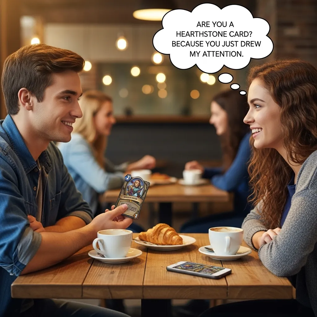 Smooth Caption-Ready Hearthstone Rizz Lines