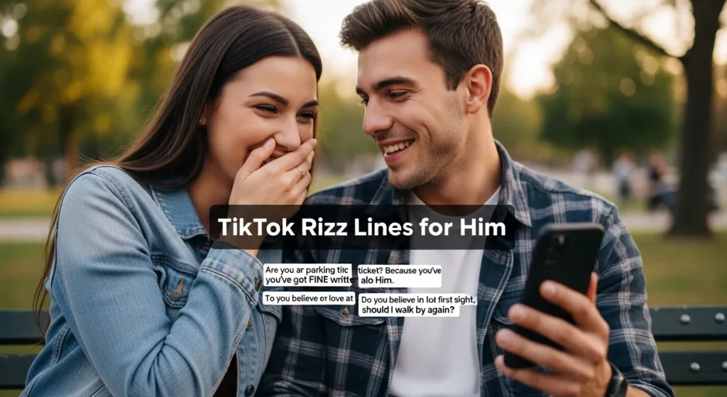 TikTok Rizz Lines for Him