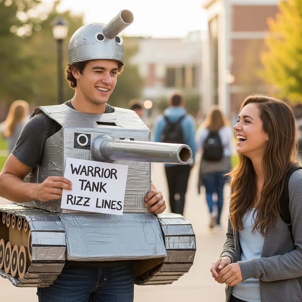 Warrior Tank Rizz Lines