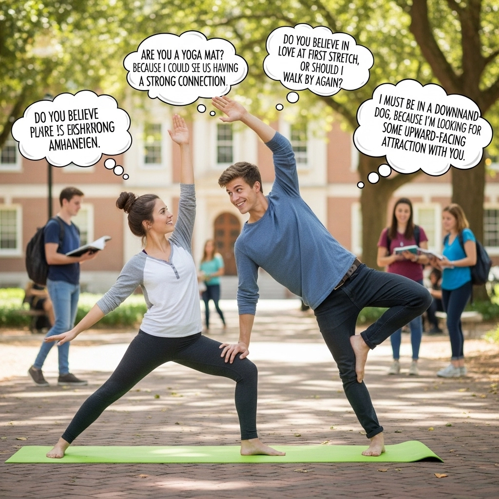 Yoga Rizz Lines for Relationships & Couples