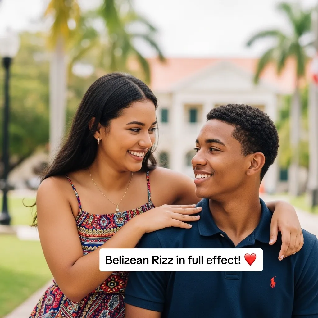 Belizean social media rizz captions