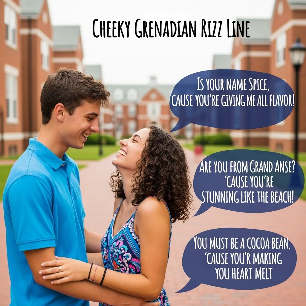 Cheeky Grenadian Rizz Lines
