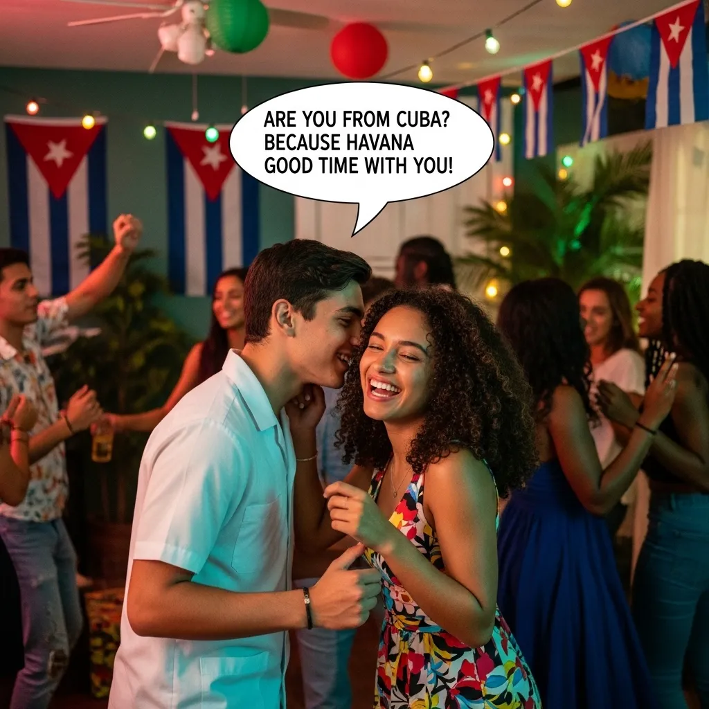 Cuban Party Rizz Lines