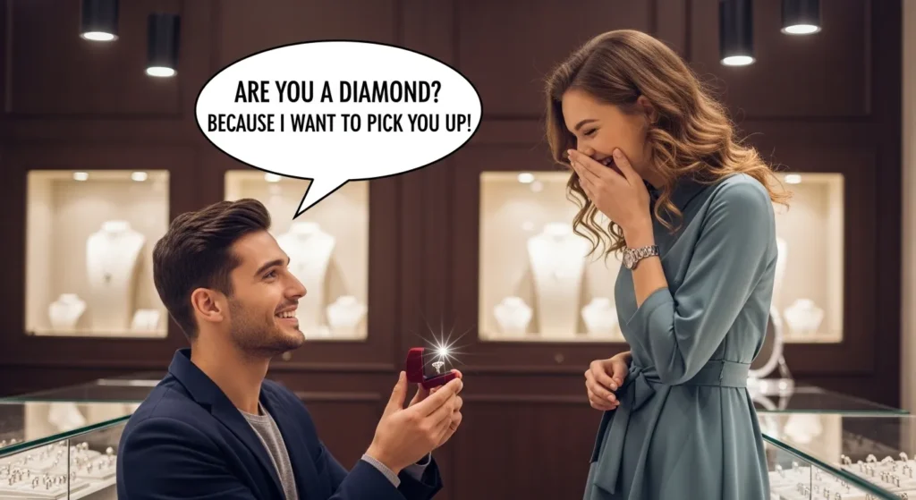  Diamond Pick Up Lines