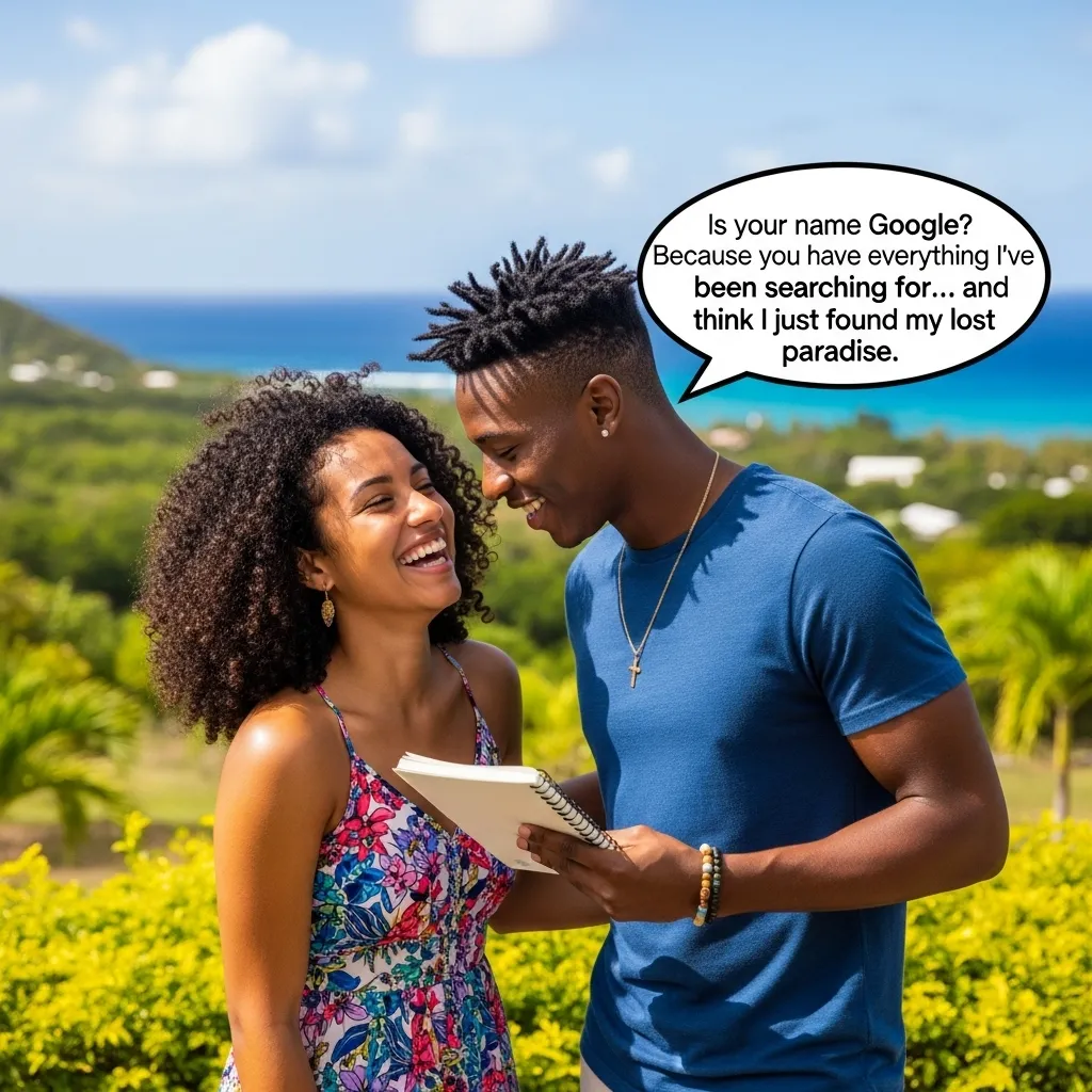 Flirty Saint Lucian Rizz Lines