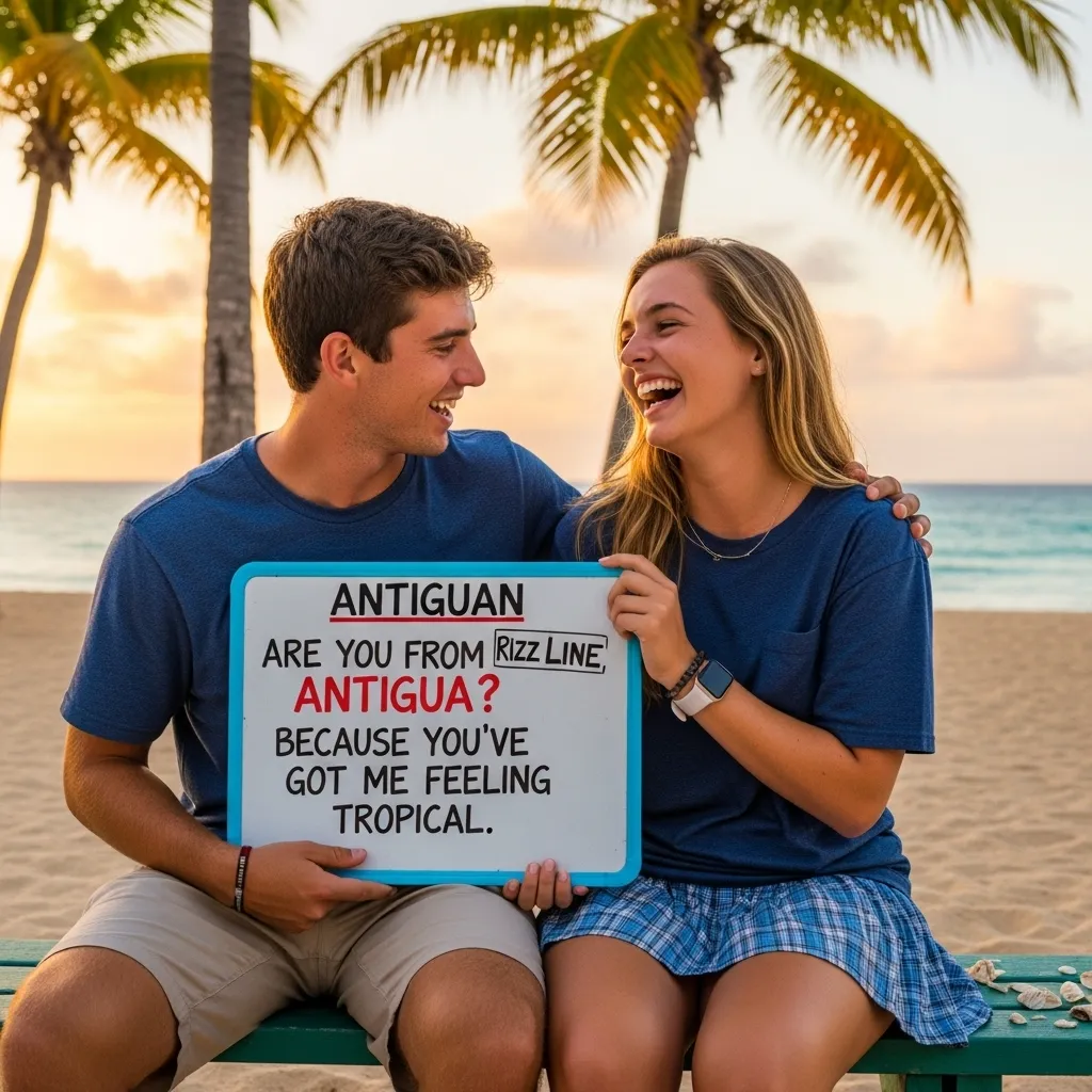 Funny and Playful Antiguan Rizz Lines