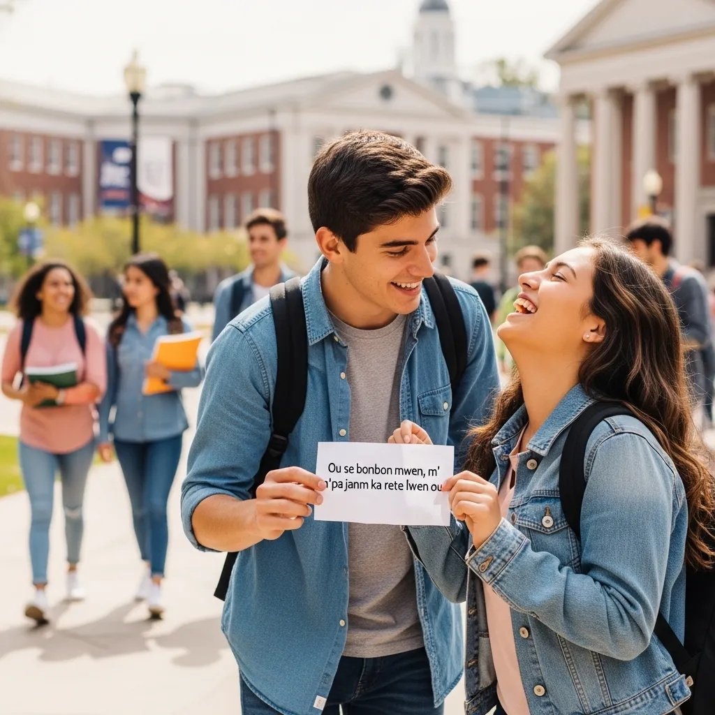 Funny Haitian Rizz Lines