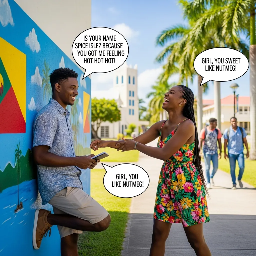 Funny and Playful Grenadian Rizz Lines