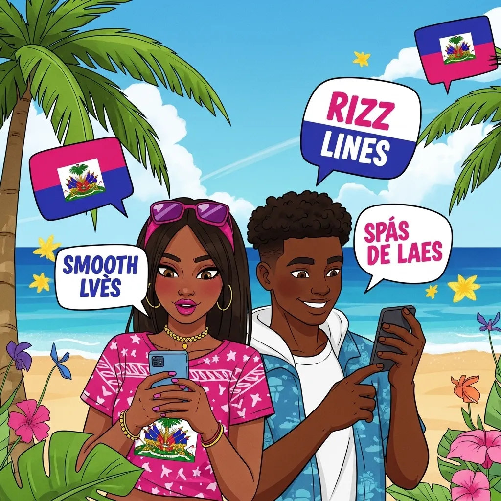 Haitian Rizz Lines in Creole Style