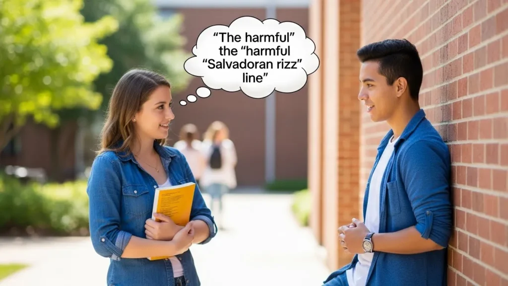 Harmful Salvadoran Rizz Lines