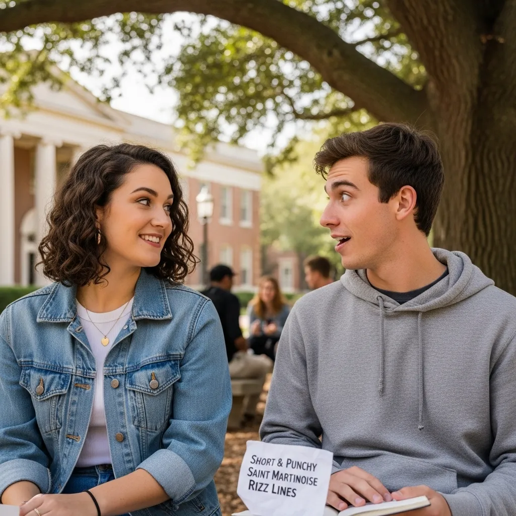 Short and Punchy Saint Martinoise Rizz Lines