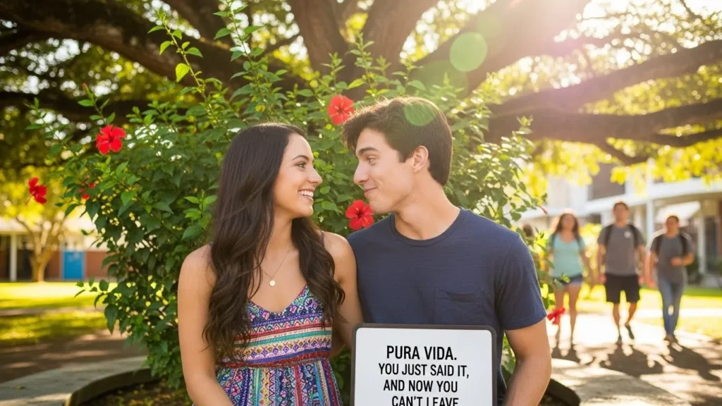 Short Costa Rican Rizz Lines for Captions