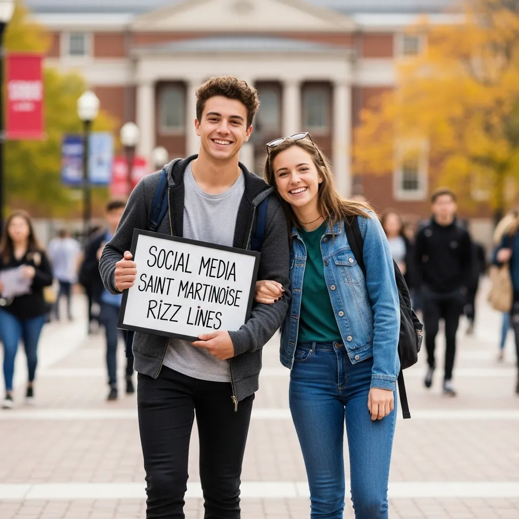Social Media Saint Martinoise Rizz Lines