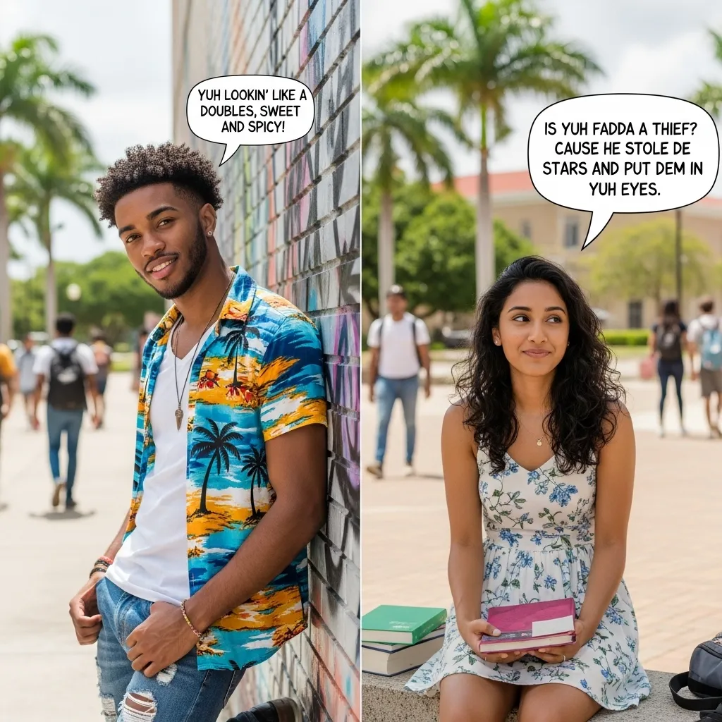 Sweet Trinidadian Rizz Lines for Crushes