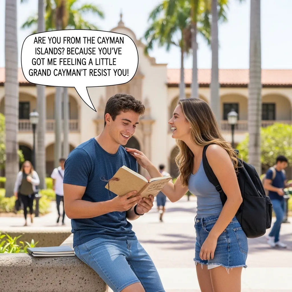 Witty and Clever Caymanian Rizz Lines