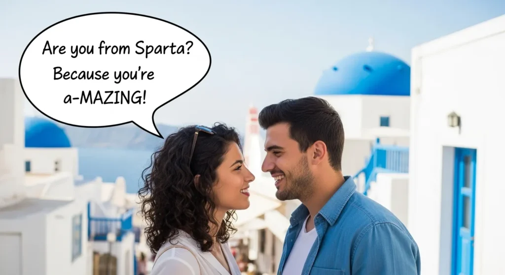 Funny Greek Rizz Lines