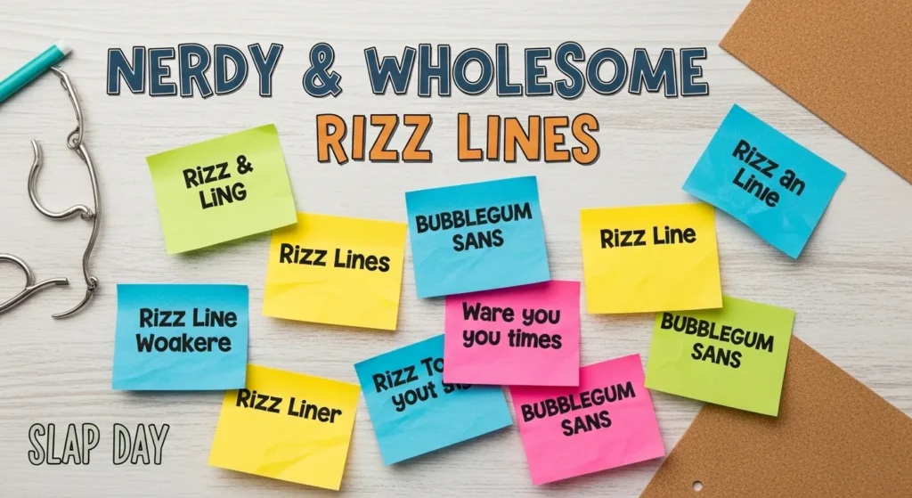 Nerdy & Wholesome Rizz Lines