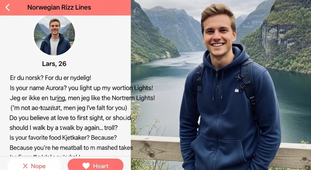 Norwegian Rizz Lines for Tinder